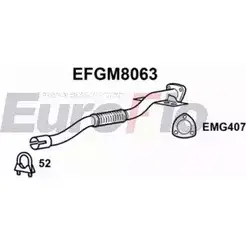 Выхлопная труба глушителя EUROFLO EFGM8063 4350722 KYZZGE GU6E4 H изображение 0