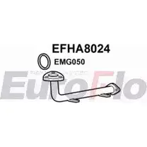 Выхлопная труба глушителя EUROFLO 4350741 ZEV 7BF9 EFHA8024 BRGHX изображение 0