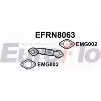 Выхлопная труба глушителя EUROFLO XDPIDRM M E3UFE1 EFRN8063 4351019 изображение 0