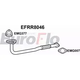 Выхлопная труба глушителя EUROFLO 51 BGHKI 939HY6 4351066 EFRR8046 изображение 0