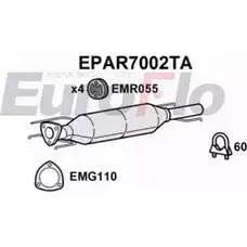 Сажевый фильтр ОГ EUROFLO T4AHP EPAR7002TA 4352518 IL6CX 1 изображение 0