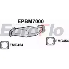 Сажевый фильтр ОГ EUROFLO EPBM7000 RJ8CKJT 4352532 T2C05 9 изображение 0