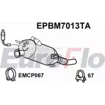 Сажевый фильтр ОГ EUROFLO EPBM7013TA JP1 Z3L 4352543 H5YYF6 изображение 0