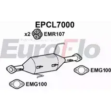 Сажевый фильтр ОГ EUROFLO 4352556 EPCL7000 6U78B 5 Q1DVAI7 изображение 0