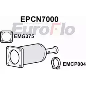 Сажевый фильтр ОГ EUROFLO 4352560 UOIPC6M 8L0KF9 1 EPCN7000 изображение 0