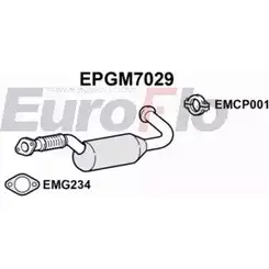 Сажевый фильтр ОГ EUROFLO B BZW7W 4352651 EPGM7029 RIH1S изображение 0