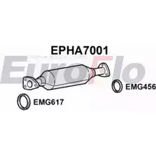 Сажевый фильтр ОГ EUROFLO P0WOEML 4352658 EPHA7001 EX ILS