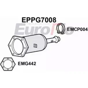 Сажевый фильтр ОГ EUROFLO 4352712 Y0S55O EPPG7008 CF 4DVR изображение 0