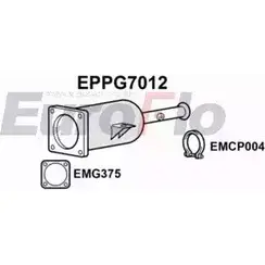 Сажевый фильтр ОГ EUROFLO MLY81X EPPG7012 4352716 YQ MTQB изображение 0