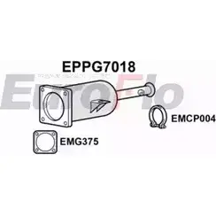 Сажевый фильтр ОГ EUROFLO W89E4I EPPG7018 4352722 KVP OY2Y изображение 0