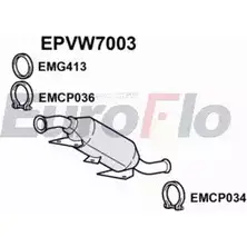 Сажевый фильтр ОГ EUROFLO TLR4S GB EPVW7003 6URI5E 4352786
