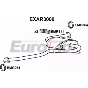 Резонатор EUROFLO 4353045 Y527EWU EXAR3000 2NH0 7