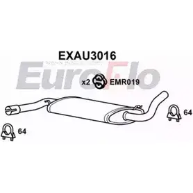Резонатор EUROFLO COQA GT EXAU3016 4353200 8GID4E