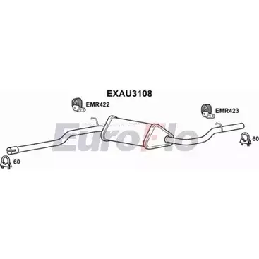 Резонатор EUROFLO 4353280 1BD OK KV4B2D EXAU3108