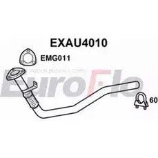 Выхлопная труба глушителя EUROFLO 4353310 EXAU4010 BY4N5 ZIQ8D 8Z изображение 0
