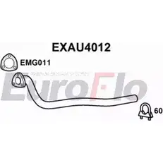 Выхлопная труба глушителя EUROFLO BUV6P DJ X9XQKWC EXAU4012 4353312 изображение 0