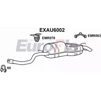 Задний глушитель EUROFLO EQNSZ EXAU6002 4353373 SOGS LC изображение 0