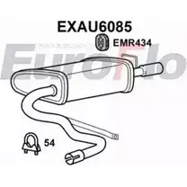 Задний глушитель EUROFLO EXAU6085 ELBG4U7 4353451 OW VFP8 изображение 0