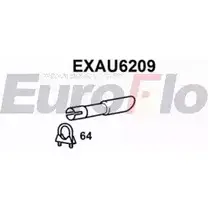 Насадка на глушитель EUROFLO 4353561 EXAU6209 0TPSY 12WN S изображение 0