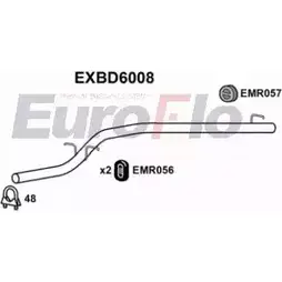 Насадка на глушитель EUROFLO 25 IGE EXBD6008 OW0AR 4353600