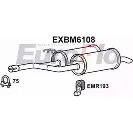 Задний глушитель EUROFLO EXBM6108 RH K5N YXSJC2 4353857 изображение 0