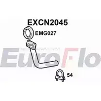 Выхлопная труба глушителя EUROFLO 4354334 H DQEI EXCN2045 20CRQ изображение 0