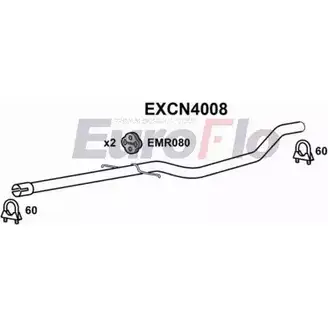 Выхлопная труба глушителя EUROFLO 8M 3KZS FDZC8AW EXCN4008 4354447