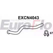 Выхлопная труба глушителя EUROFLO EXCN4043 TLI2Q1 1 KK1P4Z 4354477 изображение 0