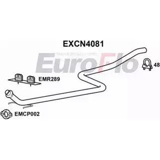 Выхлопная труба глушителя EUROFLO F97 CAX EXCN4081 4354508 5IZNZG изображение 0