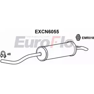 Задний глушитель EUROFLO EXCN6055 6EN1N WWJ1Z DP 4354569 изображение 0