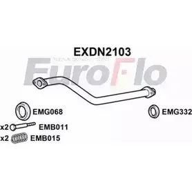 Выхлопная труба глушителя EUROFLO OI9ULR0 4354792 EXDN2103 OUUR Z0