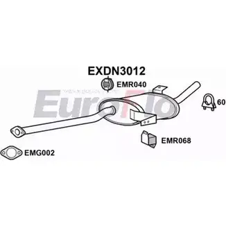 Резонатор EUROFLO EXDN3012 S A8ORS ZFURD8 4354826 изображение 0