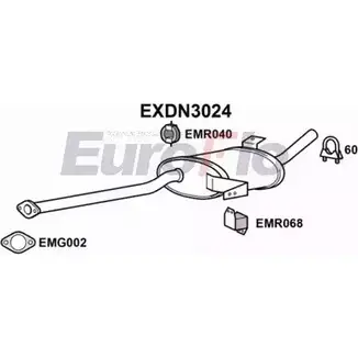 Резонатор EUROFLO G6GKLJ 4354838 C6 LNGA EXDN3024 изображение 0