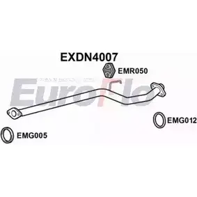 Выхлопная труба глушителя EUROFLO EXDN4007 EUTDHC6 4354937 P PCIO изображение 0