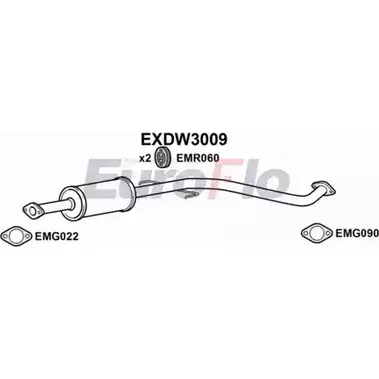 Резонатор EUROFLO 4355207 J U1Y6 EXDW3009 SB2EEK изображение 0