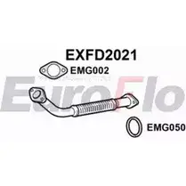 Выхлопная труба глушителя EUROFLO K N5JZY1 4355249 EXFD2021 UZDTL7V изображение 0