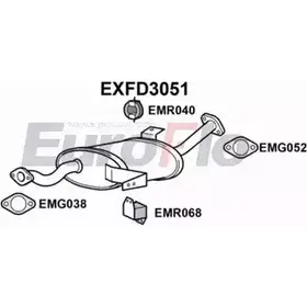 Резонатор EUROFLO 67HNDW 4355384 N KJJQB EXFD3051 изображение 0