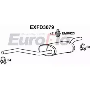 Резонатор EUROFLO 4355412 EXFD3079 7RVO80 JI 3YQ7X изображение 0