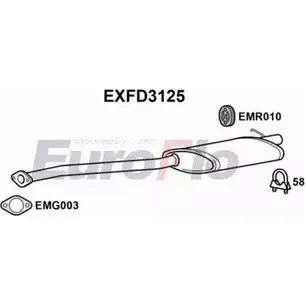 Резонатор EUROFLO 9 2BC4Z BXE1WXW 4355458 EXFD3125 изображение 0