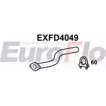 Выхлопная труба глушителя EUROFLO 4355648 4G1PMT WB85 2 EXFD4049 изображение 0