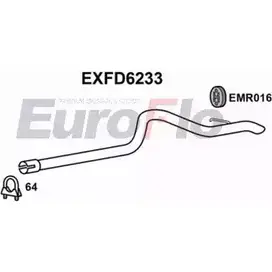 Насадка на глушитель EUROFLO ANS 58A EXFD6233 B9839 4355893 изображение 0