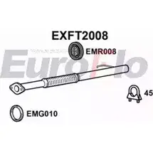Выхлопная труба глушителя EUROFLO EXFT2008 IWRQ33F 4356076 EP4VAR 6 изображение 0
