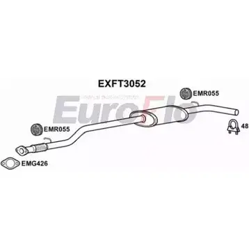Резонатор EUROFLO EXFT3052 4356172 DKO PT 8KSF7HC изображение 0