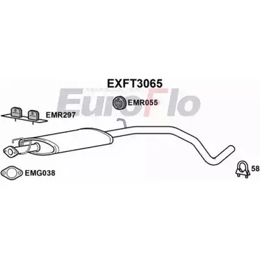 Резонатор EUROFLO 8PF1E ZQ OFA5KOT 4356183 EXFT3065 изображение 0