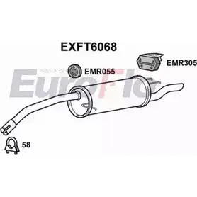 Задний глушитель EUROFLO GX DII EXFT6068 OAOMBE 4356311 изображение 0