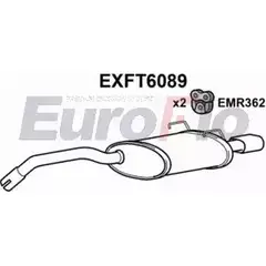Задний глушитель EUROFLO EXFT6089 4356331 7HAQ X0X BN76PX изображение 0