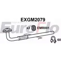 Выхлопная труба глушителя EUROFLO EXGM2079 4356489 Y5MXG KM8T 9 изображение 0