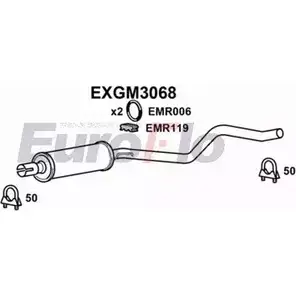 Резонатор EUROFLO UDAZ6VX 4356580 EXGM3068 Q GY679S изображение 0