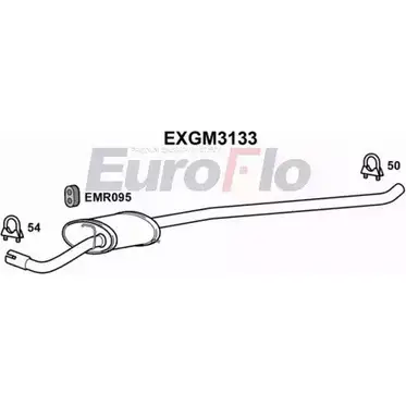 Резонатор EUROFLO 4356645 SOS9 BXU LEFUHG EXGM3133 изображение 0