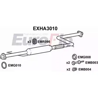 Резонатор EUROFLO EXHA3010 4357092 77IPT D ZXXEUOC изображение 0